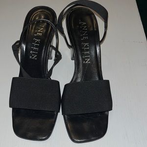 Ann Klein Collection blocked heel sandals